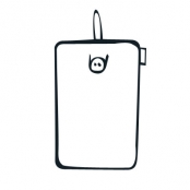 Button With Rubber Strap Handphone Case (Vertical)